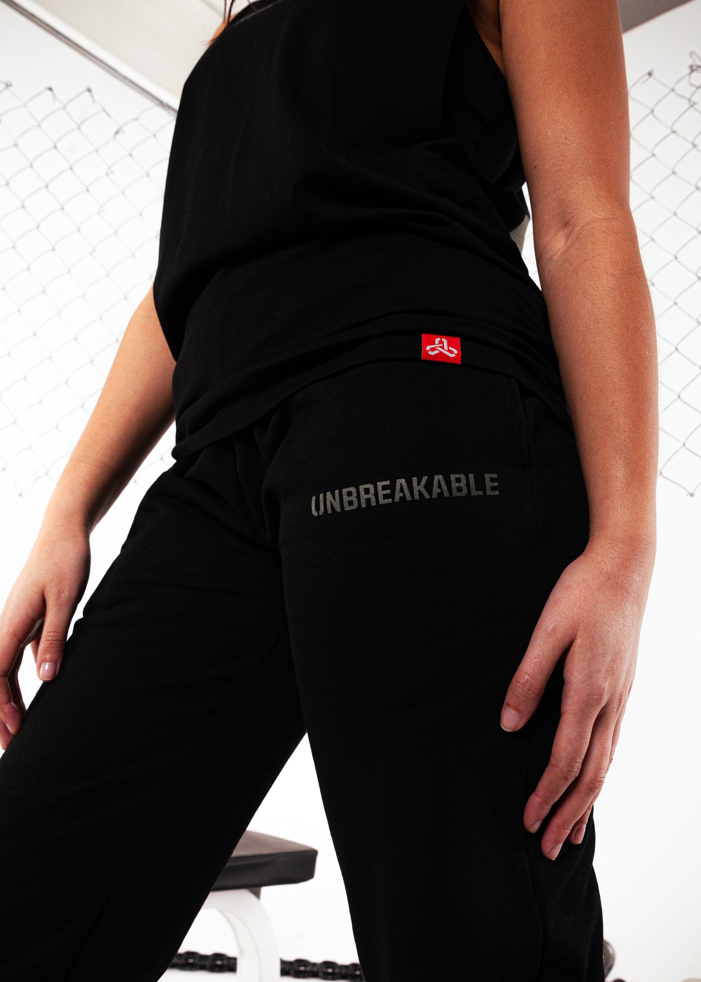 UNBREAKABLE SWEATPANTS BLACK/ARMY GREEN