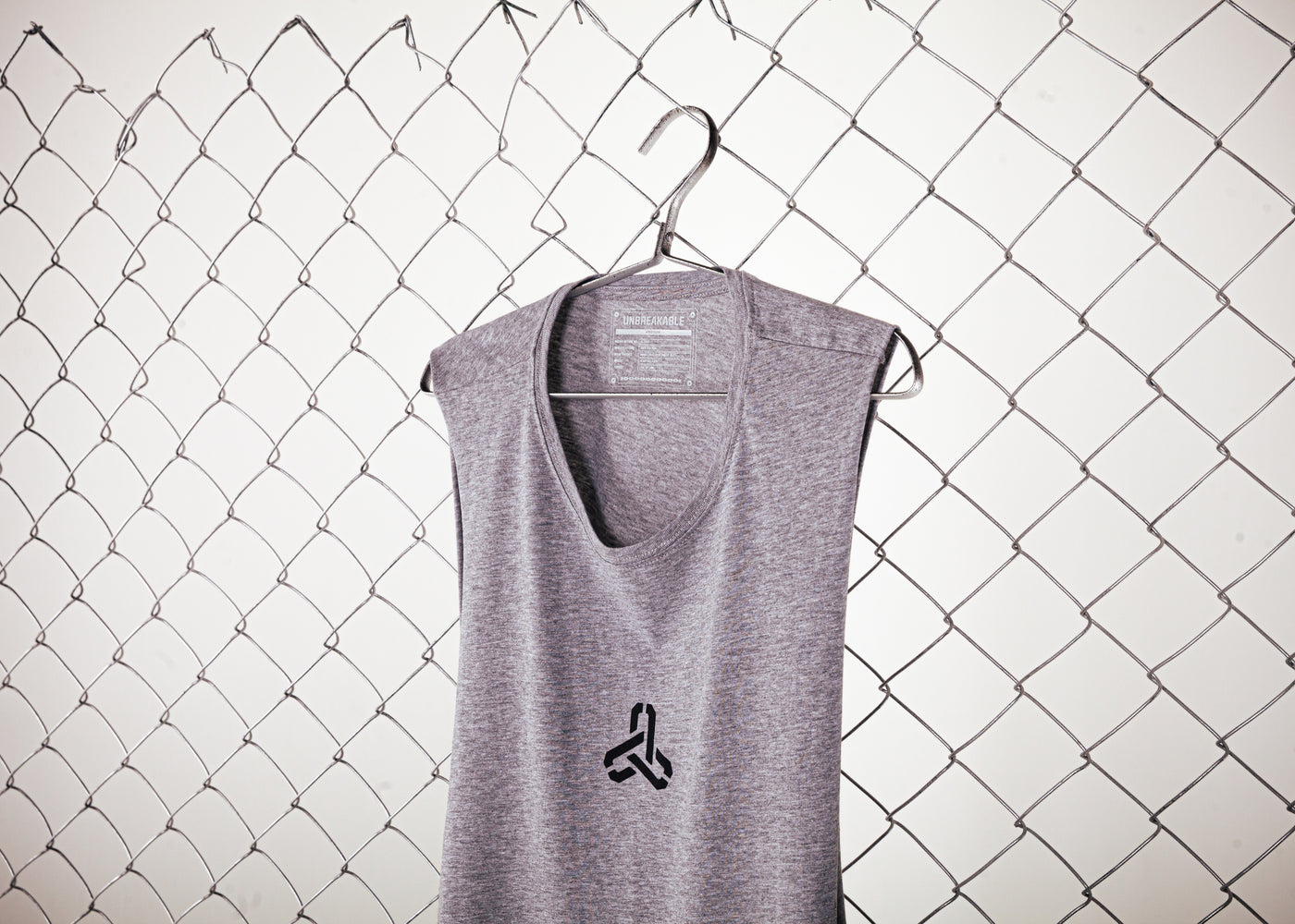 UNBREAKABLE TANK ATHLETIC GREY