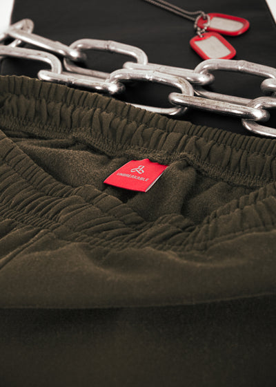 3 LINKS SWEATPANTS ARMY GREEN