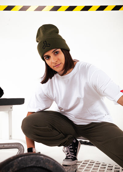 UNBREAKABLE BEANIE ARMY GREEN