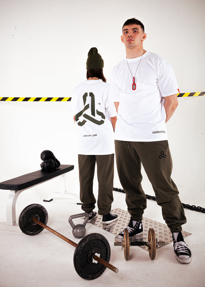 3 LINKS SWEATPANTS ARMY GREEN