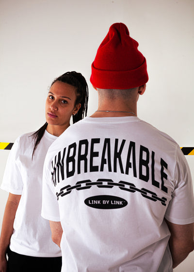 UNBREAKABLE CHAINS T-SHIRT WHITE