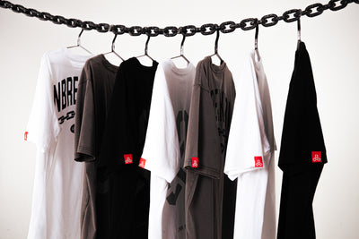 3 LINKS T-SHIRT BLACK/CHAINMETAL GREY